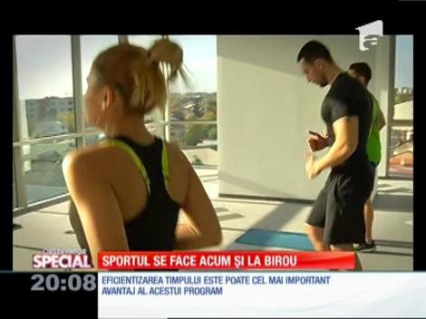 Special! Sportul se face acum și la birou