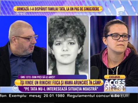 Lăcrămioara, mama bolnavă: "Pe tatăl Mirunei nu-l interesează de soarta noastră!"