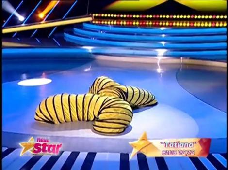 „Fetița-burlan” Tatiana Trifon a venit tocmai din Chișinău la „Next Star”. În pași de dans, basarabeanca a demonstrat că are talent!