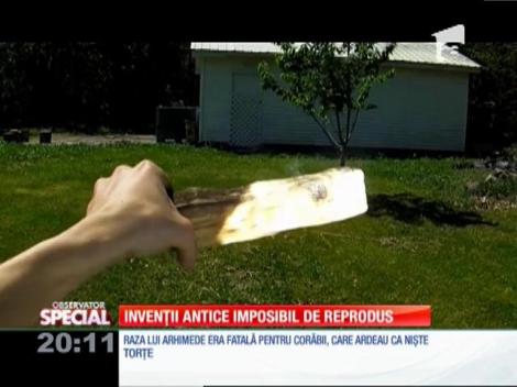 Special! Invenții antice imposibil de reprodus