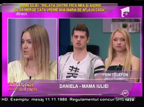 Mama Iuliei: ”Nu vad o relație serioasă între Andrei și fiica mea!”