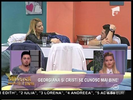 Georgiana și Cristi se cunosc mai bine!
