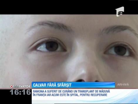 Ramona, tânăra mamă din Bacău diagnosticată cu leucemie, îşi acuză soţul că vrea s-o vadă moartă
