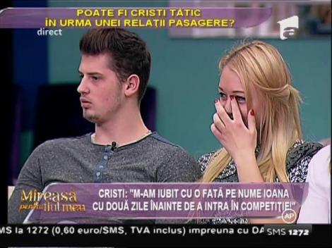 Ioana, cea care susține că a rămas însărcinată cu Cristi: ”Nici nu se pune problema să nu păstrez sacina. Ai mei mă susțin”