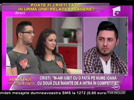 Cristi și Andrada, schimb dur de replici dure: ”Șșș..., cu cine îți permiți!”