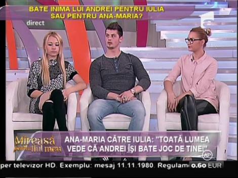 Iulia și Ana-Maria, discuție extrem de aprinsă: ”De-abia aștept să dai în mine!”