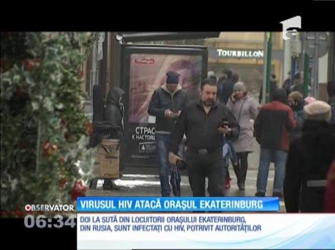 Epidemie de SIDA în oraşul rusesc Ekaterinburg