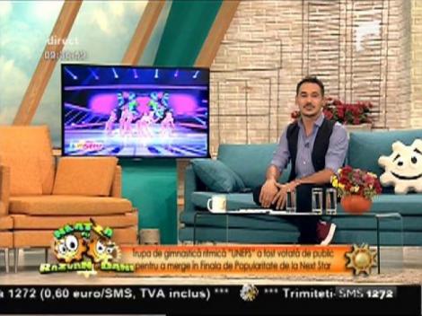 Trupa de gimnastică ritmică ”UNEFS” merge în Finala de Popularitate de la Next Star!