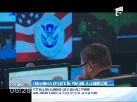 Tensiunea creşte cu trei zile înainte de alegerile din SUA. Hillary Clinton şi Donald Trump, la diferenţă mică