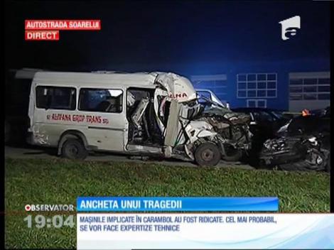 Cine sunt VINOVAȚII?  Dosar penal pentru ucidere și  vătămare corporală din culpă după accidentul în lanț de pe A2