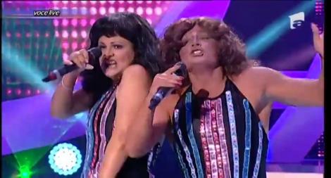 Maria Buză şi Pepe se transformă în Cher feat. Tina Turner - "Shame, shame, shame"