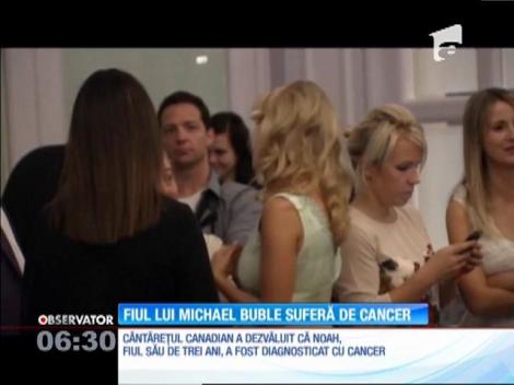 Fiul cel mare al cântăreţului canadian Michael Buble a fost diagnosticat cu cancer