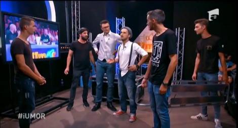 Numărul lui Roberto de stand up comedy s-a transformat în sit down comedy! Adus pe targă în scenă, a plecat cu coada între picioare