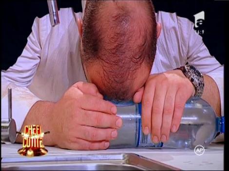 Explozie de bucurie în echipa roșie după ce au câștigat proba