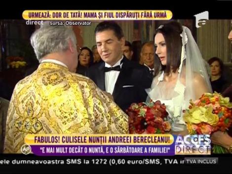 Clipe emoționante! Andreea Berecleanu și Constantin Stan au devenit soț și soție, în fața lui Dumnezeu: ”Este mai mult decât o nuntă, este sărbătoarea familiei noastre”