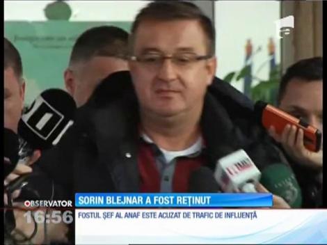 Fostul şef ANAF, Sorin Blejnar, a fost reținut pentru 24 de ore