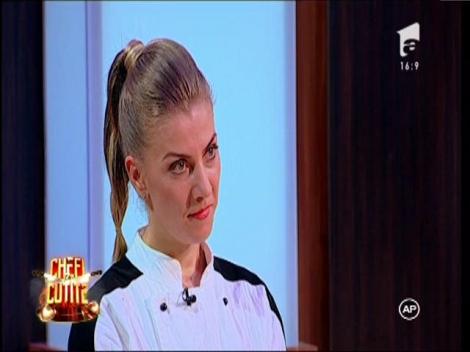 Ionela Mureșan, din echipa neagră, a fost eliminată din competiţie!