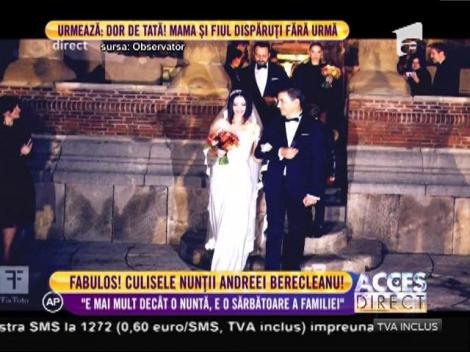 Mireasa Andreea Berecleanu: ”Este mai mult decât o nuntă, este sărbătoarea familiei noastre”