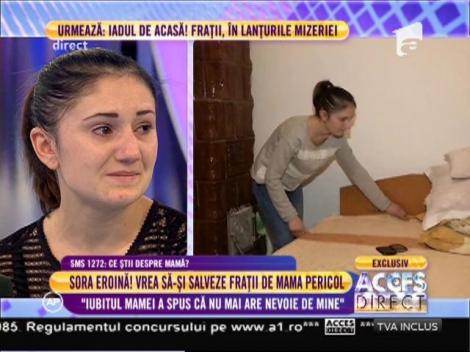 După ce a fost alungată de acasă, de propria mamă, Nicoleta şi-a găsit liniștea lângă noii ei părinţi