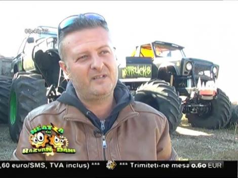 Show cu monster truck lângă Bucureşti