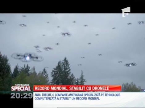 Special! Record mondial stabilit cu drone