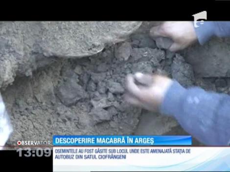 Descoperire macabră în judeţul Argeş