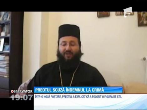 Preotul Vulcănescu, explicații în urma mesajului despre avort