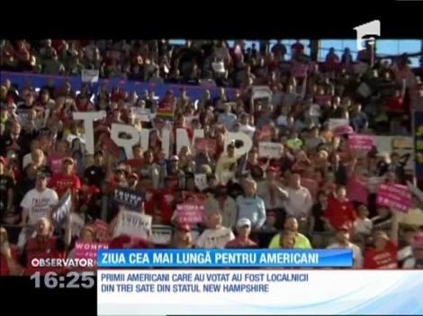 SUA își alege al 45-lea preşedinte