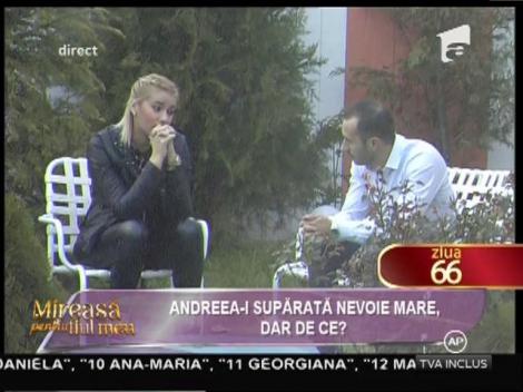 Andreea de la "Mireasă pentru fiul meu" către Radu: "Te rup cu bătaia"