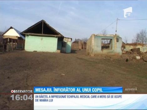 Mesajul înfiorător al unui băieţel de șase ani pentru mama lui: ”Nu fi tristă, nici măcar dacă o să mori. Aşa o să scapi de bătăile primite de la tata!”