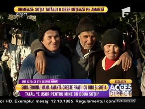 Iubire în trei și sărăcie lucie! Mama-amantă își crește copiii cu iubitul și soția, sub același acoperiș