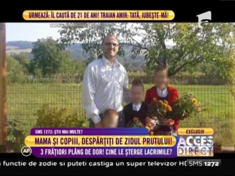 Mama și copiii, despărțiți de zidul Prutului. Mamei i s-a interzis să mai calce în România!