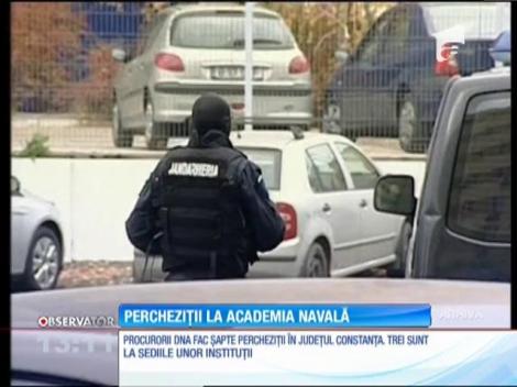 Academia Navală este în vizorul procurorilor militari din cadrul Direcţiei Naţionale Anticorupţie. Sunt percheziţii în 7 locaţii din judeţul Constanţa