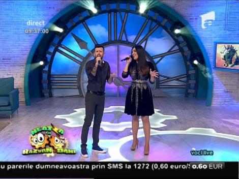 Ce duet, ce moment. Paula Seling & Florin Ristei au cântat împreună "Beauty and the beast"