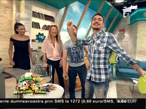 Un nou experiment inedit la Neatza! Cum poţi sparge un balon cu o lămâie