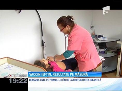 180 de mii de copii din România vor primi vaccinul pneumococic