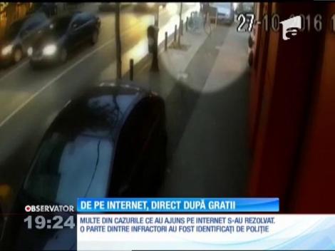 Hoții, vedete pe internet, ajung direct după gratii