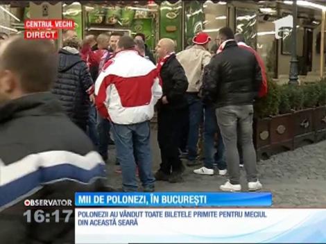 Polonezii au vândut toate biletele primite pentru meciul cu România