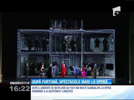 După o jumătate de an în care au fost mai multe scandaluri, la Opera Română s-a așternut liniștea