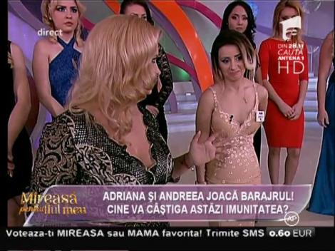 Andreea a c&acirc;știgat proba imunității &icirc;n cursa spre răsfăț