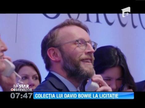 Colecția lui David Bowie la licitație
