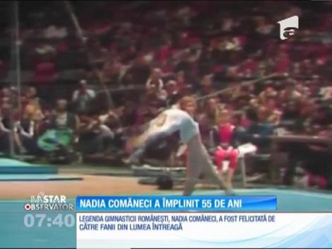Nadia Comăneci a împlinit 55 de ani