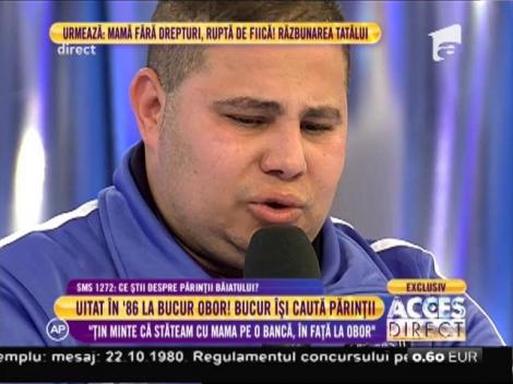 Își caută de 31 de ani părinții: ”Țin minte că stăteam cu mama pe o bancă, în față la Obor”