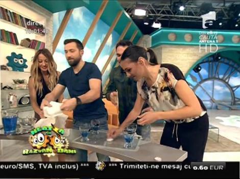 Un nou experiment „la mintea cocoșului turbat”, marca Neatza! Testul paharului lipit de tavă! Încercați și voi?