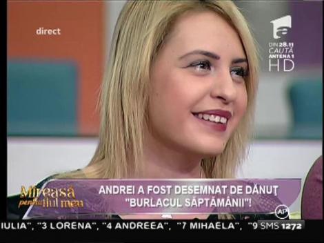 Andrei, desemnat "Burlacul săptămânii" de Dănuţ!