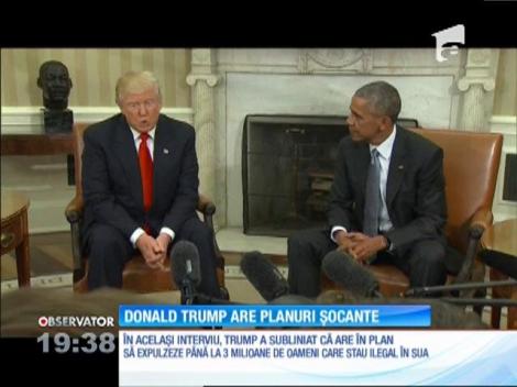 Donald Trump are în plan să expulzeze din America aproape 3 milioane de oameni