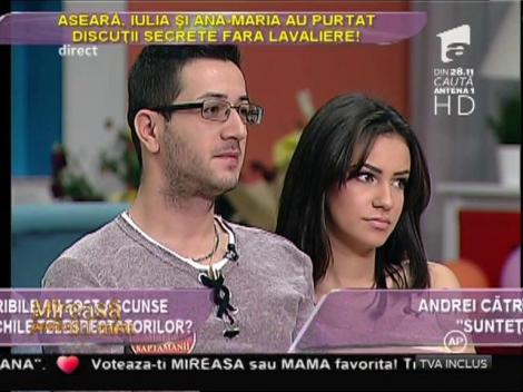 Andrei, către Iulia şi Ana-Maria: "Sunteţi degeaba aici. Din cauza voastra putem primi iar pedeapsă!"