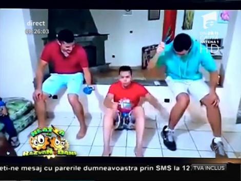 Smiley News: Un joc inedit! Atenţie, la şlapi!