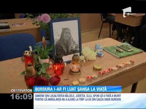 Din cauza unor borduri, pentru viaţa unei adolescente nu s-a mai putut face nimic!