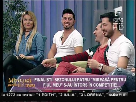 Finaliştii sezonului IV de la "Mireasă pentru fiul meu" au revenit în platou!